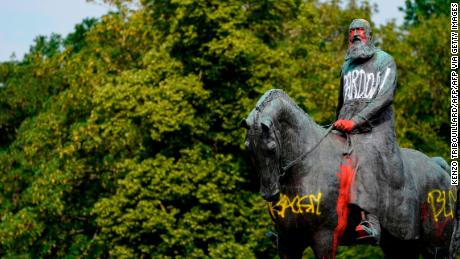 Statues of King Leopold II are removed in Belgium. who was that? 