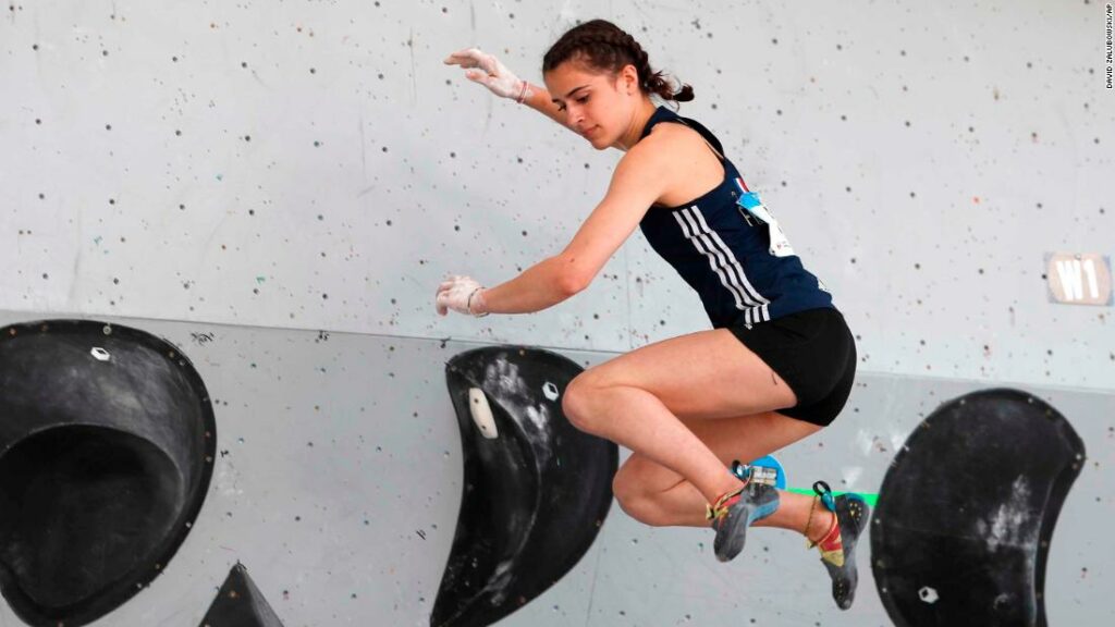 Luce Douady was seen as a rising star in the sport climbing world.