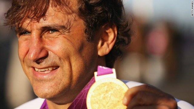Alex Zanardi in a coma after a terrible motorcycle crash in Italy